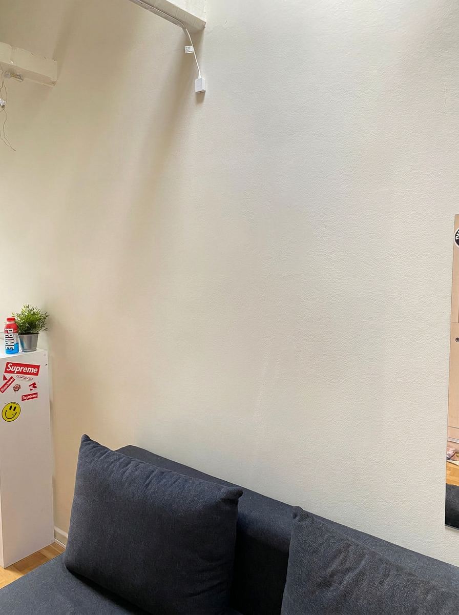Værelse uden flag