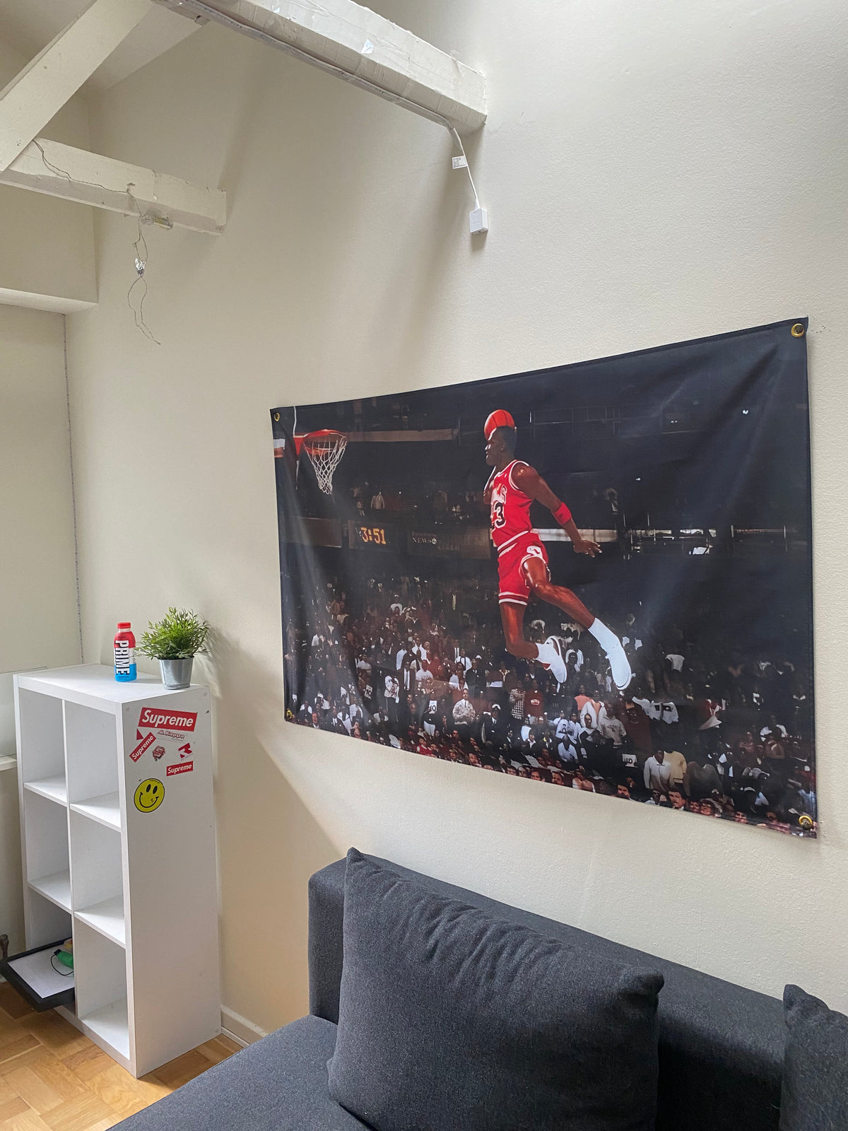 Værelse med Michael Jordan Dunk